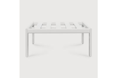 JACK OUTDOOR FOOTSTOOL FRAME - ALUMINIUM - WHITE 