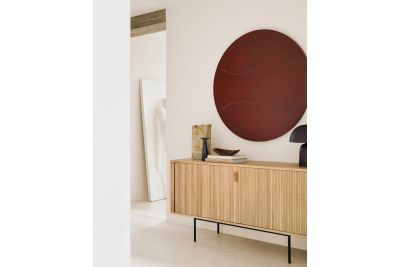 ROLLER MAX SIDEBOARD - OAK - 2 DOORS 168 X 45 X 80 50052