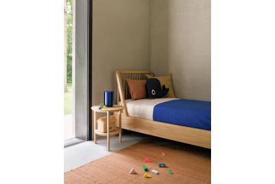 ETHNICRAFT OAK SPINDLE BED (WITHOUT SLATS) 90x200 51251