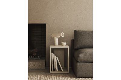 ETHNICRAFT BEDSIDE TABLE MICROCEMENT 32 x 40 x 47 CM 26414