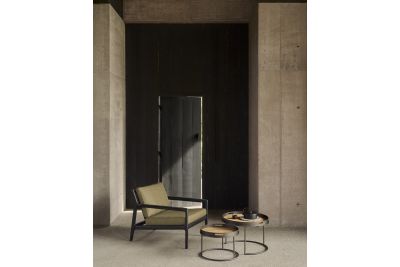 ETHNICRAFT OUTDOOR COFFEE TABLE SET - S/L 62 x 62 x 38 (TRAYS NOT INCLUDED) 30009 