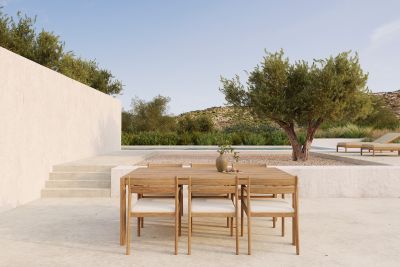 ETHNICRAFT JACK OUTDOOR TAFEL TEAK | 100D/200B/76H | 10216