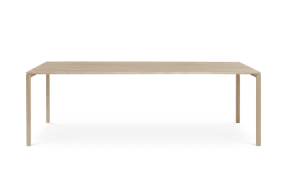 Linnea Maatwerktafel Eikenhout 240x100x76 cm  SHOWMODEL DEN HAAG 