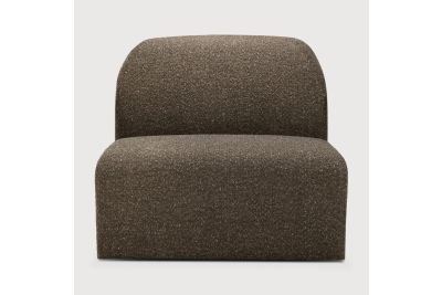 BULKY MODULAR SOFA 1 SEATER CEDAR FABRIC 21437