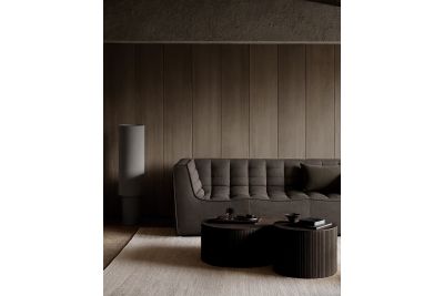 ETHNICRAFT N701 SOFA-2 ZITS ARM GREY 205x91x76 20216