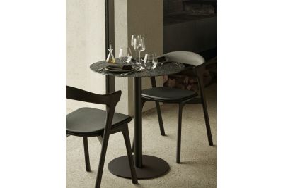 BLEND LOUNGE TABLE MINERALS RAY WHISKEY TOP BRONZE BASE 25938 90 x 90 x 69 CM