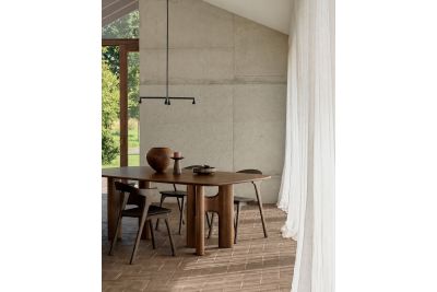 FLOW DINING TABLE - TEAK WILD BROWN - 10734 250 x 113 x 76 CM