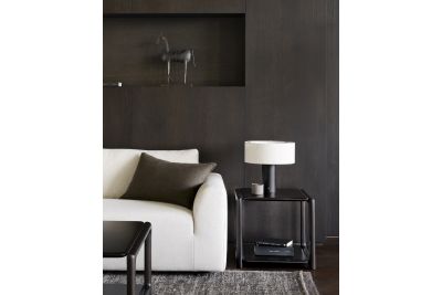 EDA SIDE TABLE -MAHOGANY ROSE BROWN 35186 51 x 50 x 45 CM