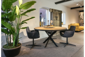 STEEL Round dining table 140 x 140 x 76 cm
140 x 140 x 76 cm