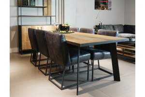 STEEL dining table 250 x 100 x 76 cm
250 x 100 x 76 cm