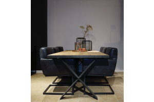STEEL dining table 225 x 100 x 76 cm
225 x 100 x 76 cm