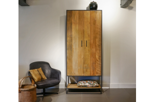 STEEL Kast 90 x 45 x 210 cm
90 x 45 x 210 cm