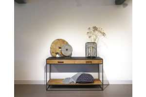 STEEL Side Table 140 x 40 x 78 cm 
140 x 40 x 78 cm 