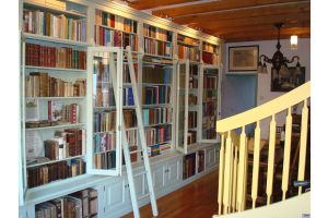 Bibliotheekkast op maat gemaakt familie Abels