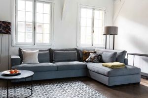 Comporta Beach bankstel 3-zits armleuning links + Ottoman armleuning rechts (333x220cm)