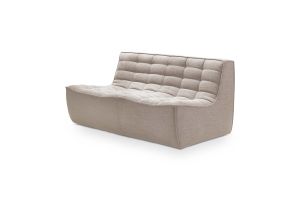 ETHNICRAFT N701 SOFA - 2 SEATER - BEIGE 140x91x76 20230