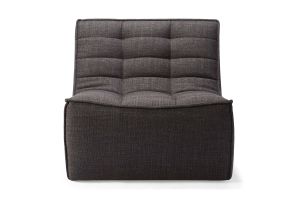 ETHNICRAFT N701 SOFA - 1 SEATER - DARK GREY 80x91x76 20232