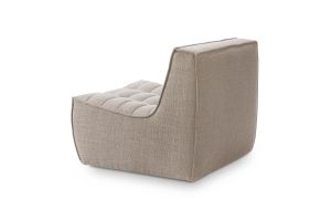 ETHNICRAFT N701 SOFA - 1 SEATER - BEIGE 80x91x76 20229