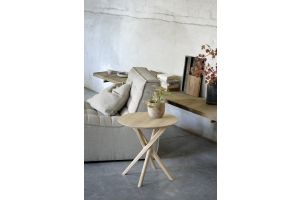 ETHNICRAFT N701 SOFA - 1 SEATER - BEIGE 80x91x76 20229