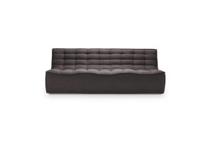 ETHNICRAFT N701 SOFA - 3 SEATER - DARK GREY 210x91x76 20234