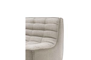 ETHNICRAFT N701 SOFA - 3 ZITS - BEIGE 210x91x76 20231