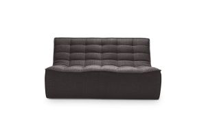 ETHNICRAFT N701 SOFA - 2 SEATER - DARK GREY 140x91x76 20233