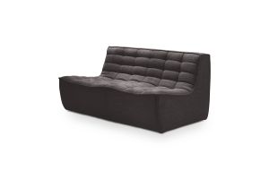ETHNICRAFT N701 SOFA - 2 SEATER - DARK GREY 140x91x76 20233