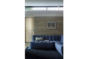 ETHNICRAFT N701 SOFA - CORNER - BLUE 91x91x76 20071