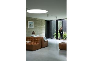 ETHNICRAFT N701 SOFA - 2 SEATER - OLD SADDLE 140x91x76 20083