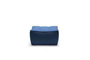 ETHNICRAFT N701 SOFA - FOOTSTOOL - BLUE 70x70x43 20072