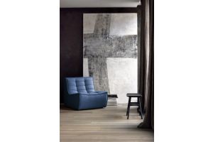 ETHNICRAFT N701 SOFA - 1 SEATER - BLUE 80x91x76 20073