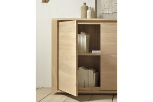 ETHNICRAFT OAK SHADOW SIDEBOARD - 2 DOORS 109x45x84 51370