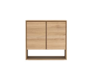 ETHNICRAFT OAK NORDIC SIDEBOARD-2 DOORS 80x40x78 51436