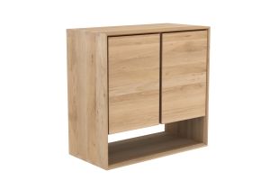 ETHNICRAFT OAK NORDIC SIDEBOARD-2 DOORS 80x40x78 51436