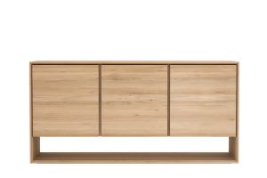 ETHNICRAFT OAK NORDIC SIDEBOARD-3 DOORS 158x45x78 51437