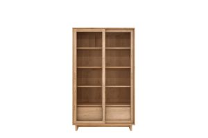 ETHNICRAFT WAVE CUPBOARD  2 DOORS-2 DRAWERS 110x46x183 51455