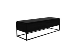 ETHNICRAFT MONOLIT TV CUPBOARD 1 DOOR-1 DRAWER 140