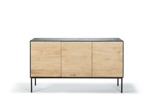 ETHNICRAFT OAK BLACKBIRD SIDEBOARD-3 DOORS 