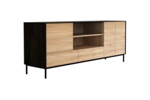 ETHNICRAFT BLACKBIRD SIDEBOARD 3 DOORS-2 DRAWERS