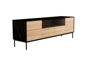 ETHNICRAFT BLACKBIRD TVCUPBOARD 2 DOORS-2 DRAWERS