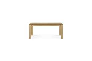 ETHNICRAFT OAK SLICE DINING TABLE 180x90x76