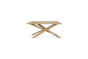 ETHNICRAFT OAK MIKADO DINING TABLE 203x106x76