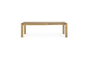 ETHNICRAFT OAK SLICE UITSCHUIFTAFEL 180-280x100x76