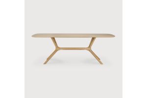 ETHNICRAFT OAK X DINING TABLE 224x100x76