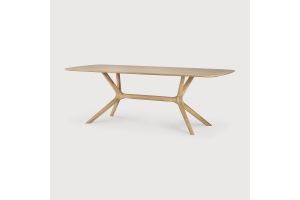 ETHNICRAFT OAK X DINING TABLE 224x100x76