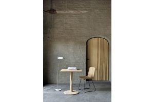 ETHNICRAFT OAK TORSION SQUARE DINING TABLE 70x70