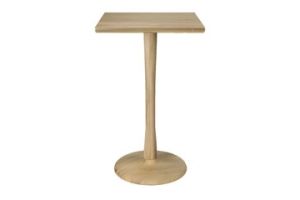 ETHNICRAFT OAK TORSION SQUARE DINING TABLE 70x70