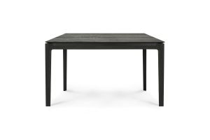 ETHNICRAFT BLACK OAK BOK DINING TABLE 140x80x76 51511