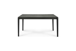 ETHNICRAFT BLACK OAK BOK DINING TABLE 160x80x76 51505