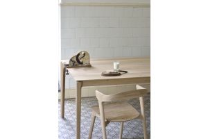 ETHNICRAFT OAK OIL BOK DINING CHAIR 50x54x76 51490